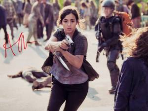 Tara - The Walking Dead Alanna Masterson Autographed Photo with COA