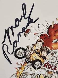 Drummer of the Ramones Marky Ramones Autographed Photo with COA