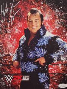Professional Wrestler Roy Wayne Ferris a.k.a. The Honky Tonk Man Autographed Photo with COA