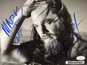 Opie - Sons of Anarchy Ryan Hurst Autographed Photo with COA