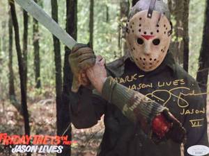 Jason - Friday the 13th C J Graham Autographed Photo with COA