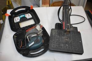 Scroll Saw and Sander