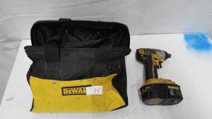 Dewalt 14 Impact Driver 18v  Driver, Battery, Bag
