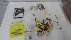Lot of fishing items
