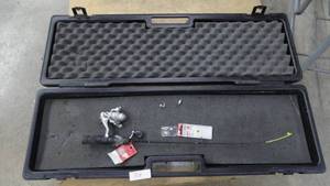 Frabill Case & Ice Rod & Reel