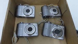 4 Canon Cameras Powershot Alloois