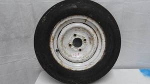 Trailer Wheel & Tire 5.30x12, 4-hole Used