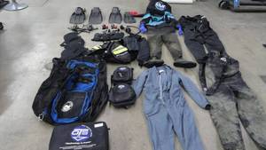 Diving and Dry Suits & Equipment