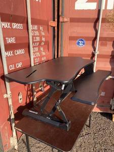 lot 23 image: Sit-Stand Desk Riser