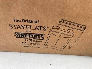 lot 64 image: Large White Stayflat Mailers