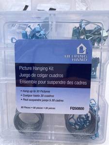 lot 15 image: Picture Hanging Kits