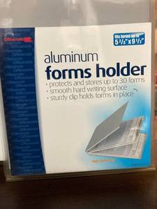 lot 38 image: Aluminum Forms Holders