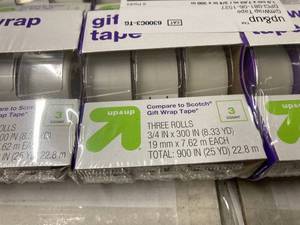 lot 119 image: Gift Wrap Tape