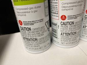lot 125 image: Staples Compressed Air