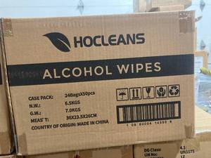 lot 103 image: Bulk Alcohol Hand Wipes
