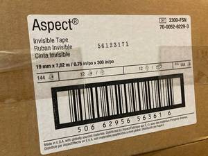 lot 104 image: Bulk Invisible Tape