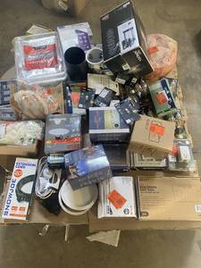 HUGE LOT of lighting, and other electrical items, Halo, Extention Cords etc..