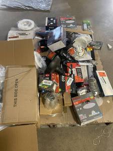 HUGE LOT of lighting, and other electrical items, Halo, Extention Cords etc..