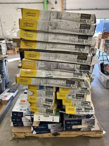 HUGE LOT of plumbing, lighting, faucets, showers, moen, american standard, husky, grohe etc..