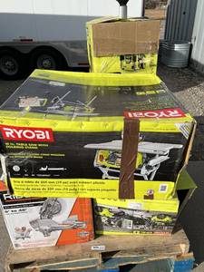 HUGE LOT of tools, table saws, air compressors, power washers, tile saws, ridgid, ryobi etc..