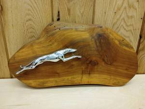 lot 41 image: Rare Vintage Ford Motor Company Greyhound Side Badge