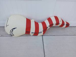 lot 74 image: Vintage Plastic TBZ Cattle Dewormer Worm Advertisement