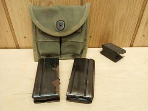 lot 110 image: World war 2 M-1 Grand Clips & Pouch