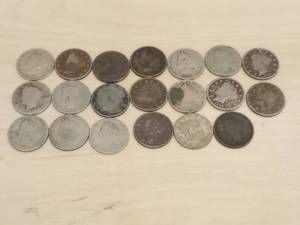 lot 140 image: 20 V Nickles