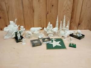 lot 188 image: Lot of Department 56 Ceramic Snow Babies