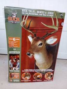 lot 196 image: Buck the Animated Trophy