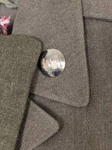 lot 15 image: WWII US Army Jacket, Pants, and Cap w Brass