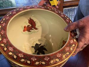 Large Chinese Ceramic Planter Vase