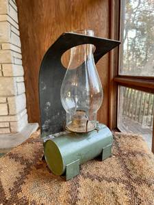 Very Cool Vintage Kerosene  Lamp