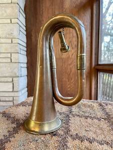 Vintage Brass Bugle