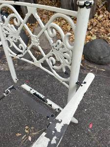 Ornate Aluminum Patio Chair