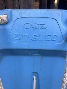 Vintage  Captain Zip Sled