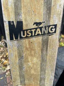 Vintage Mustang Slalom Water Ski