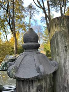 Japanese  TopCap Snow Lantern - Cement