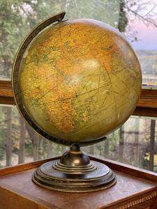 Vintage Deco 1930s World Globe