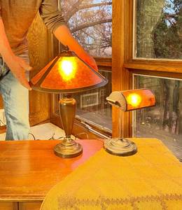 2 Arts &amp Crafts Style Lamps