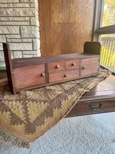 Primitive Vintage Cabinet Shelf