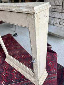 Primitive Antique Farmhouse Mirrored Medicine Cabinet