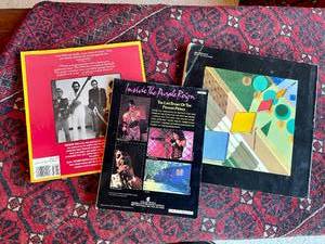 3 Music Books - The Who, Prince etc