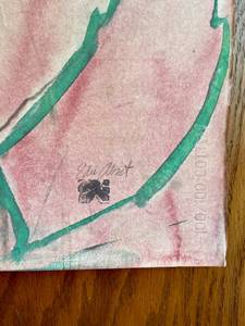 Watercolor Portrait Painting Edie Abnet MN Artist -