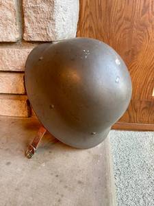 WW2 era Swedish Steel Military Helmet
