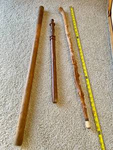 Vintage Walking Stick &amp Night Sticks