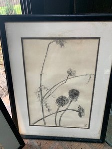 2 Framed Signed Original Drawings