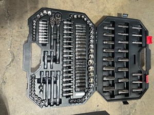 144-Position 14 in. and 38 in. Drive Mechanics Tool Set (125-Piece)