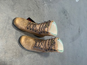 Mens I-90 Durashocks Waterproof 8 Work Boots - Soft Toe - Brown Size 10(M)