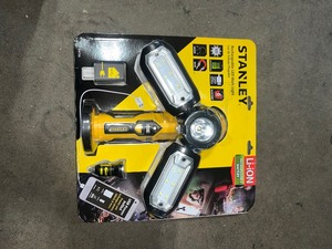 Rechargeable 400 Lumen Ultra-Bright LED Portable Work Light with USB Charger